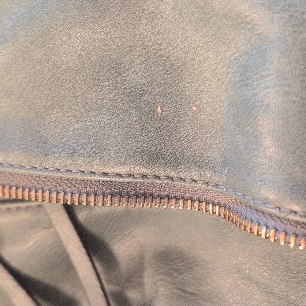 Mint Leather Backpack - image 4